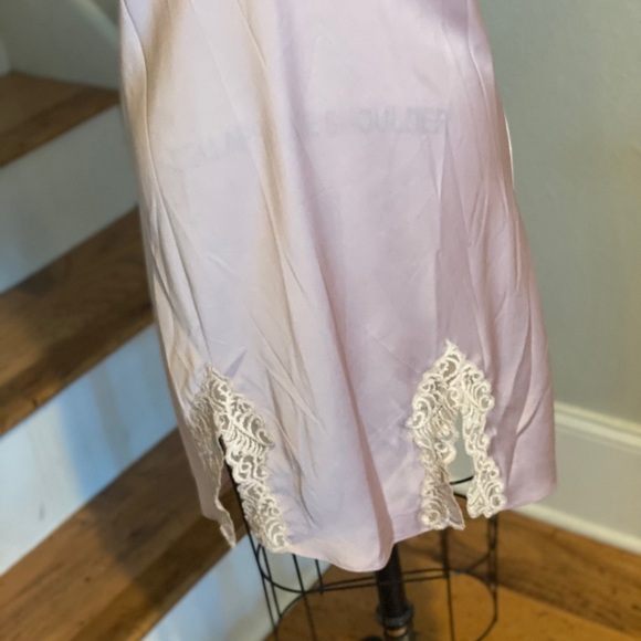 Natori Satin Lace Trim Chemise NWOT Rose/Ivory​​​​​​​​​ - Picture 9 of 12